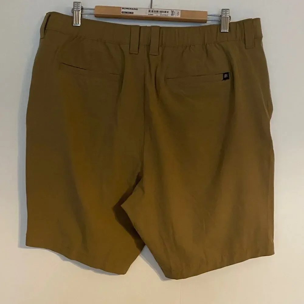 Banana Republic Men's Tan Flat Front Shorts